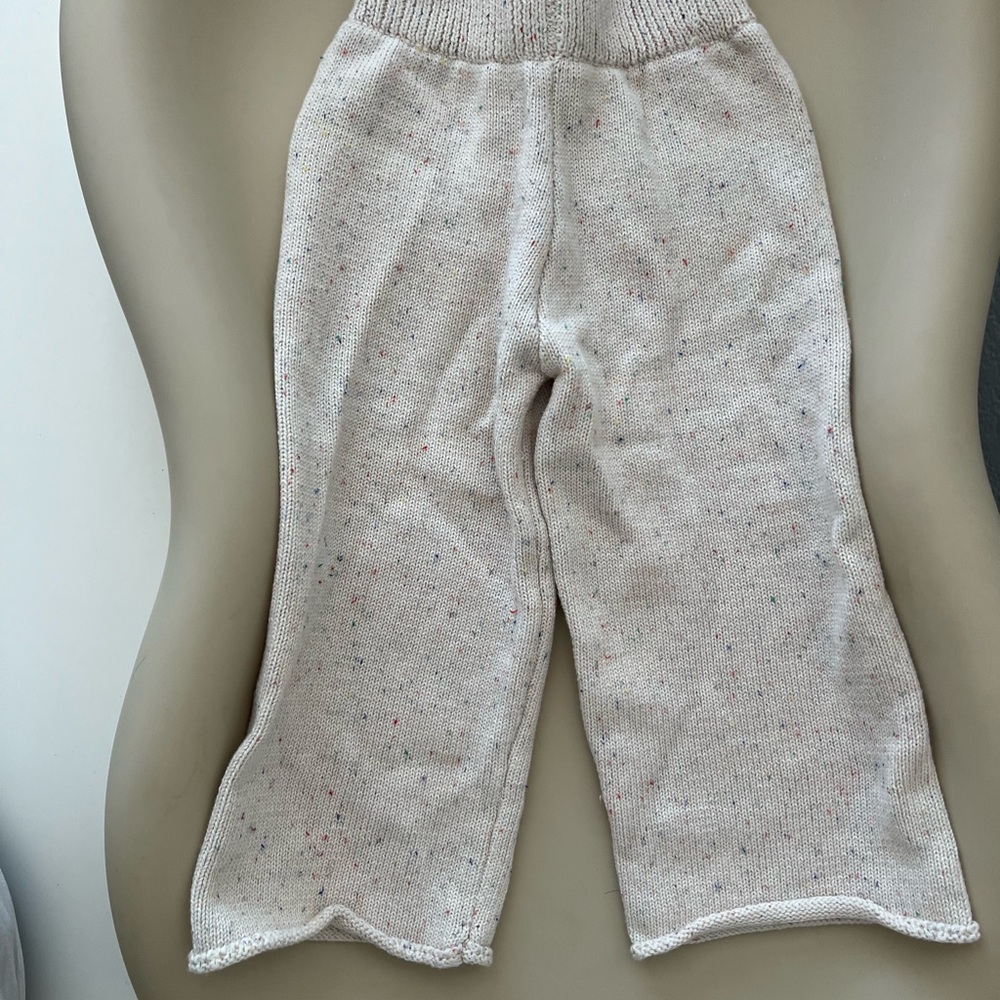 Oat Co Kids- Sprinkle Knit Flare Pants